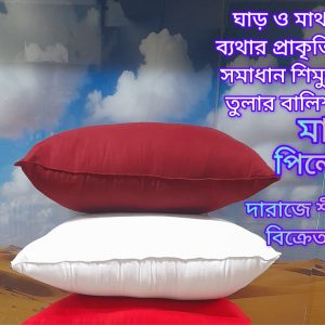 ২ টি  শিমুল তুলার বালিশ